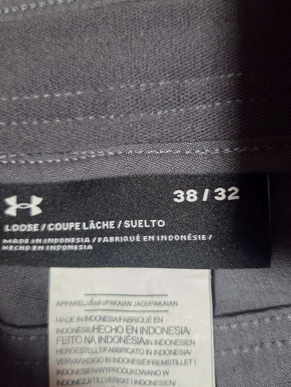 Under Armour Enduro Stretch Rip Stop Cargo Pants Gray Size 38x32 - Picture 5 of 7